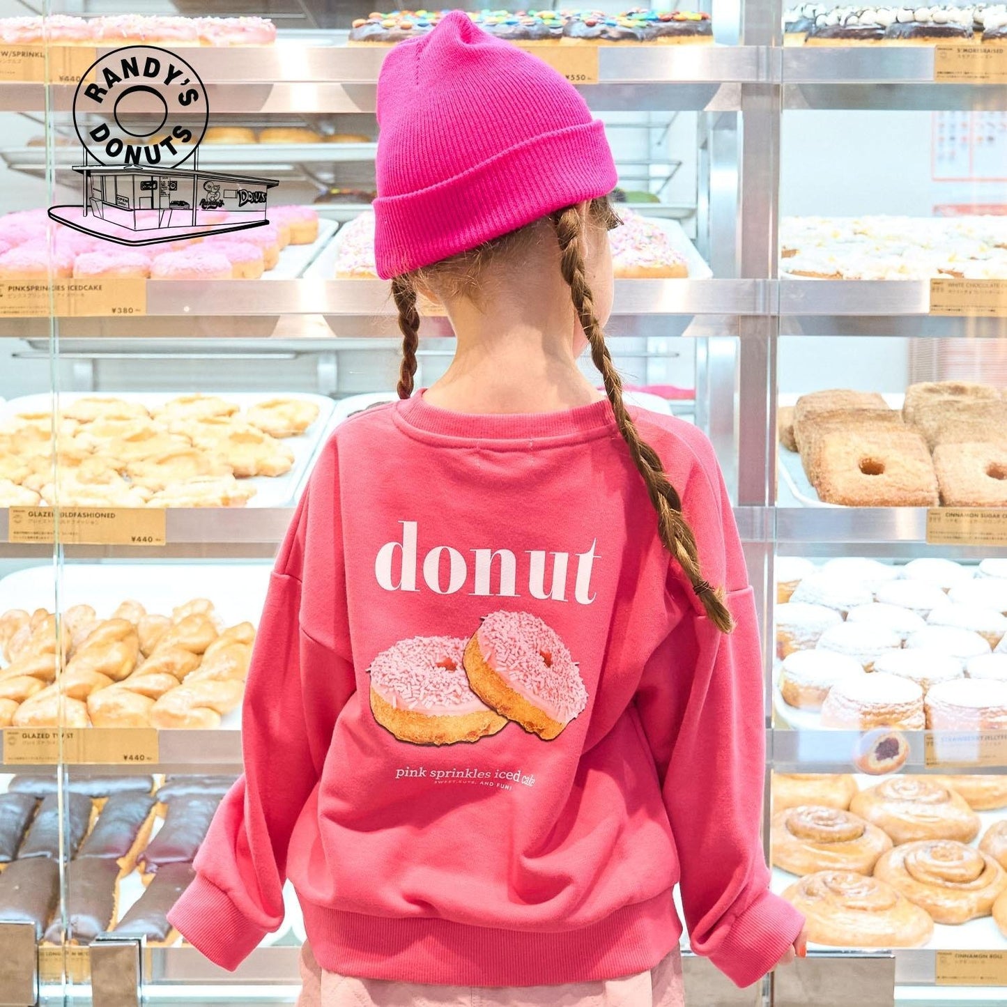 【Landies】背面印花套頭衫