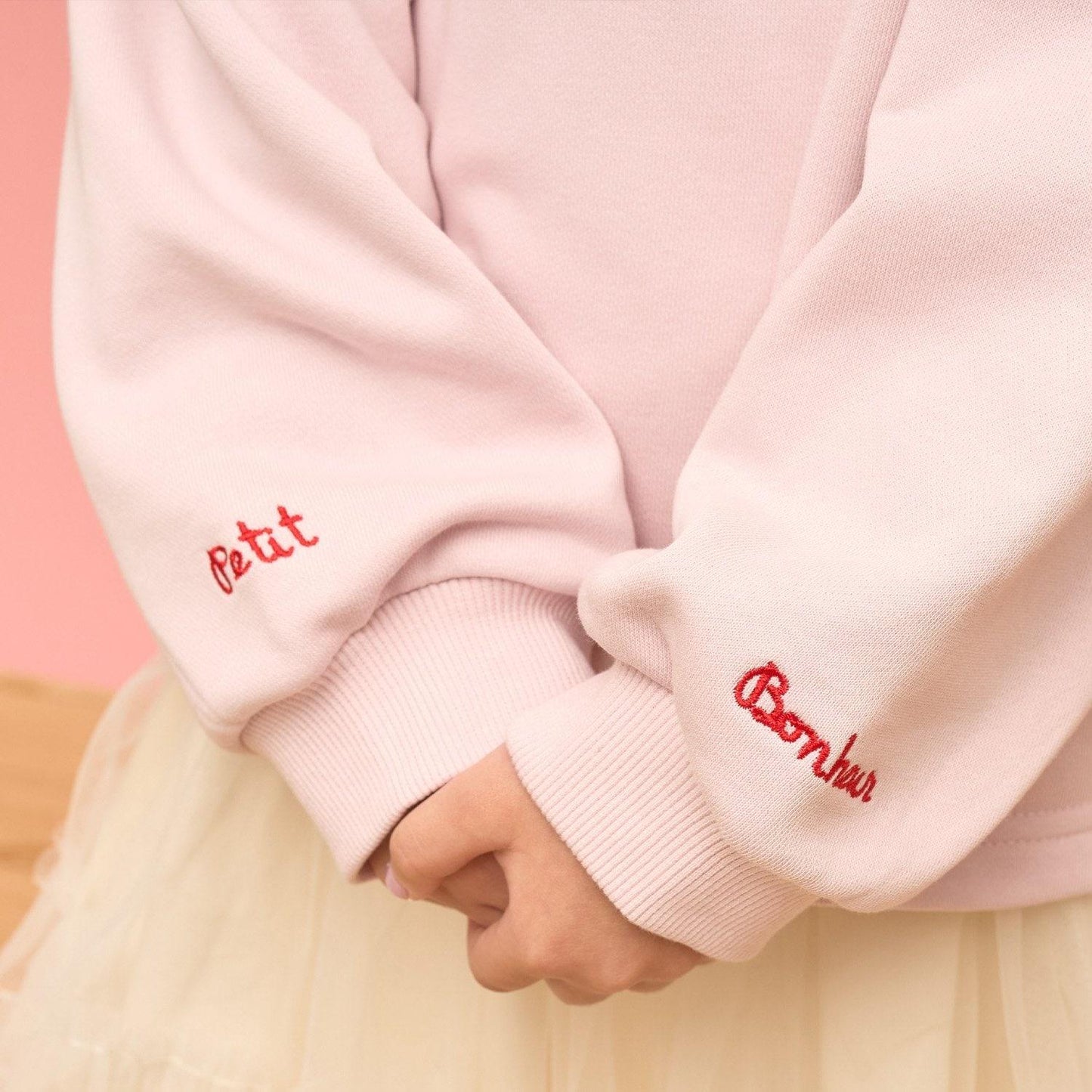 【速幹內襯毛圈】單點刺繡衛衣