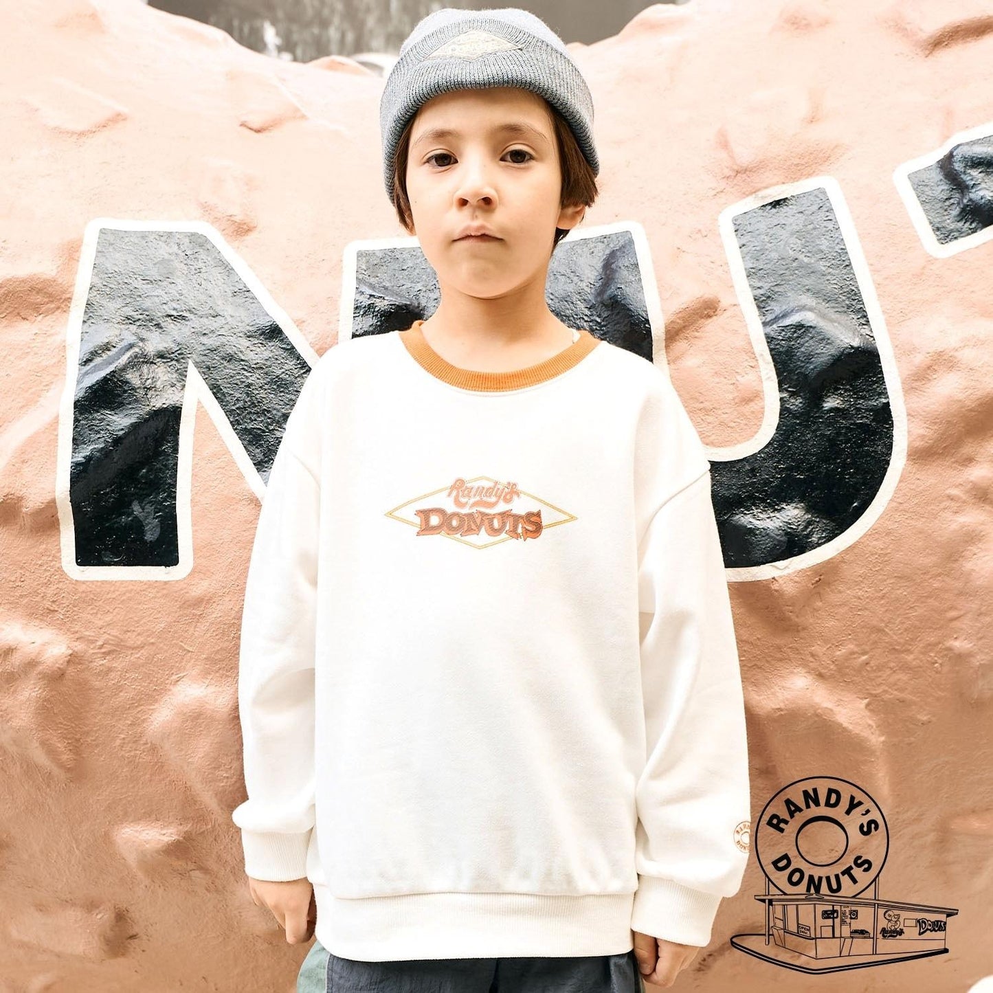 【ランディーズ】指紋印花套頭衫