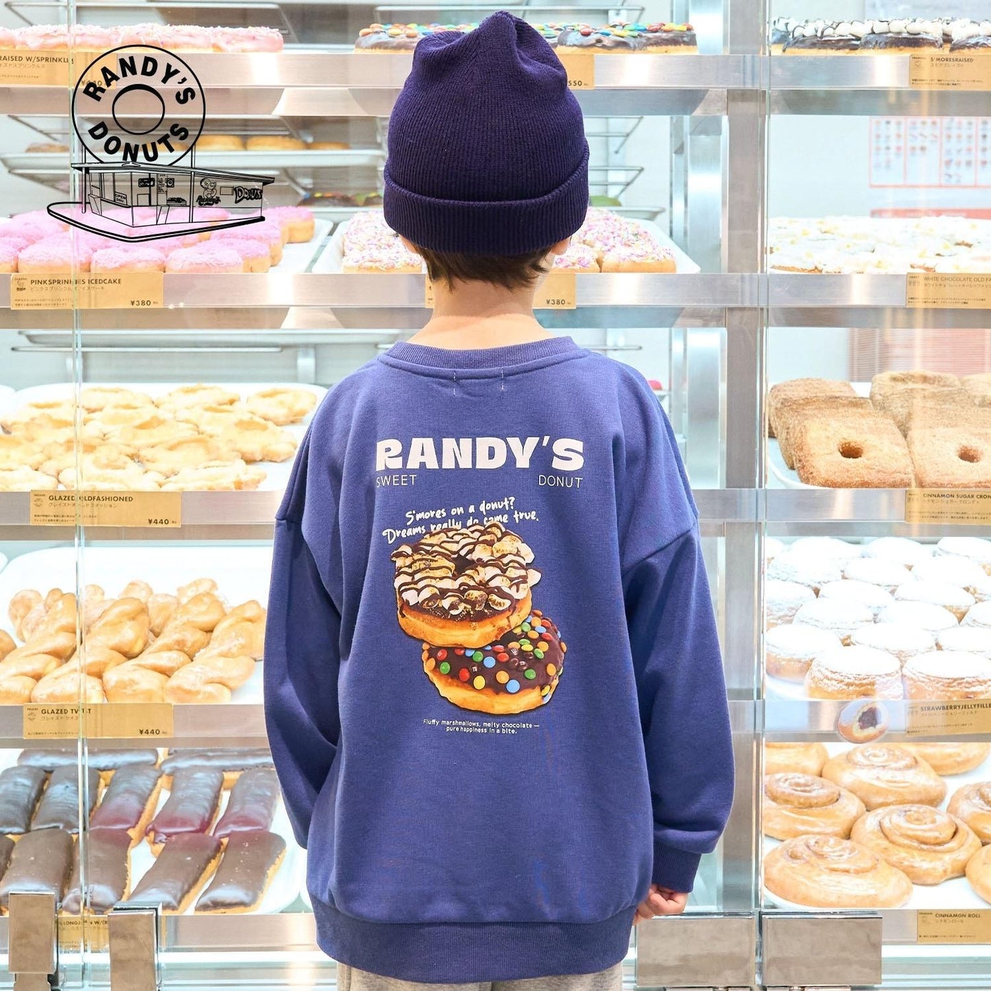 【Landies】背面印花套頭衫