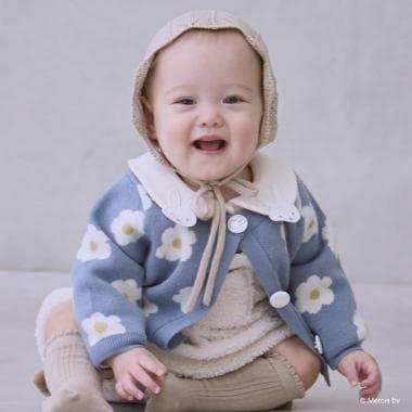 【dick bruna】花卉圖案針織開衫