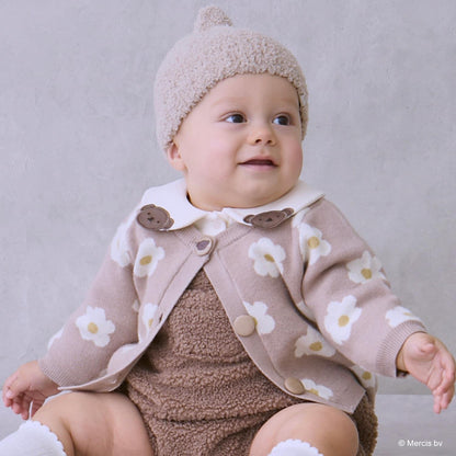 【dick bruna】花卉圖案針織開衫