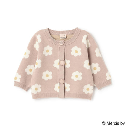 【dick bruna】花卉圖案針織開衫