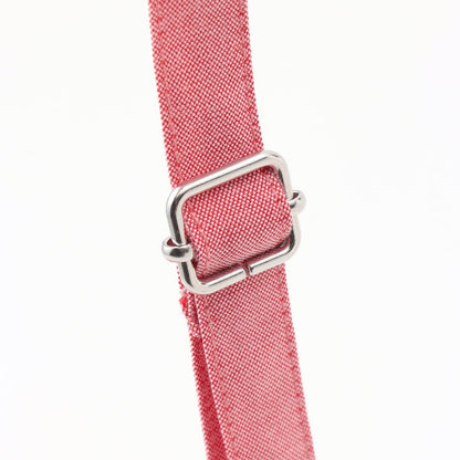 先染格紋×牛仔斜挎包