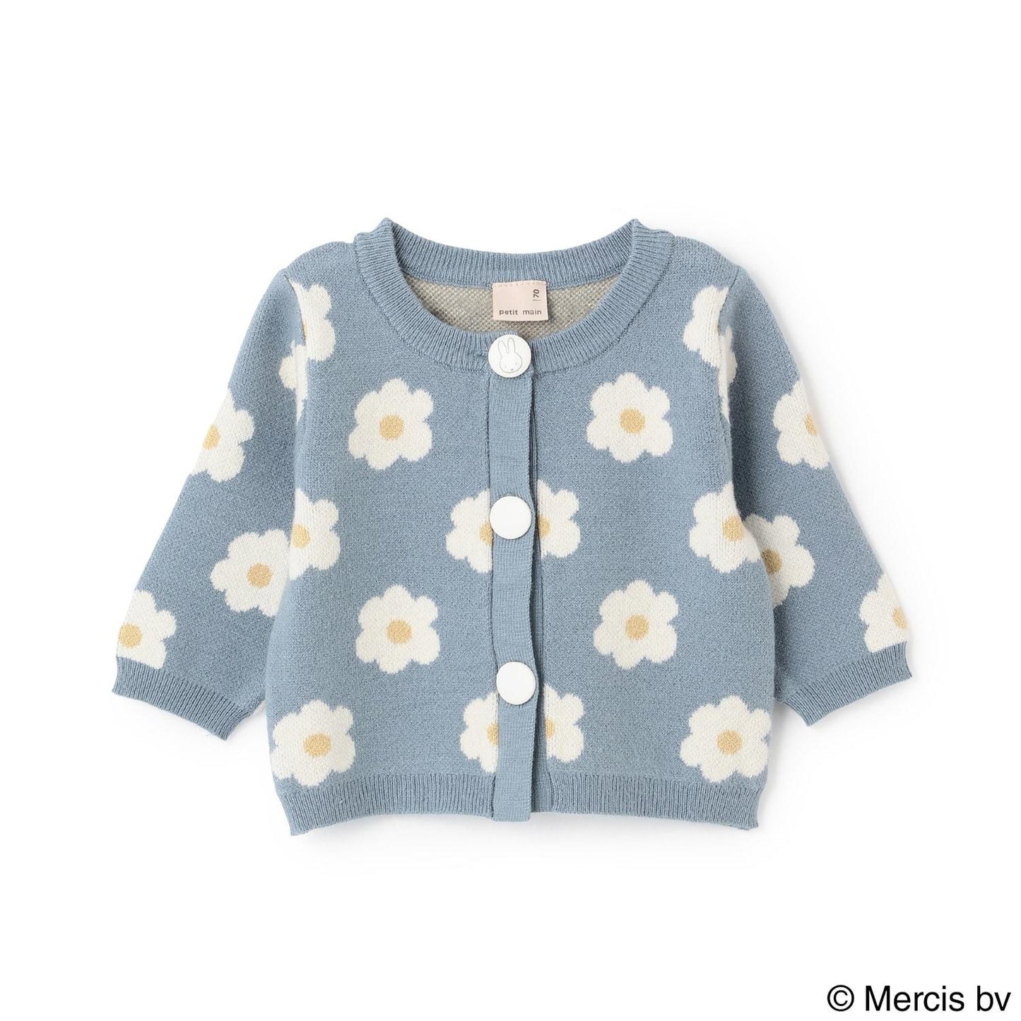 【dick bruna】花卉圖案針織開衫