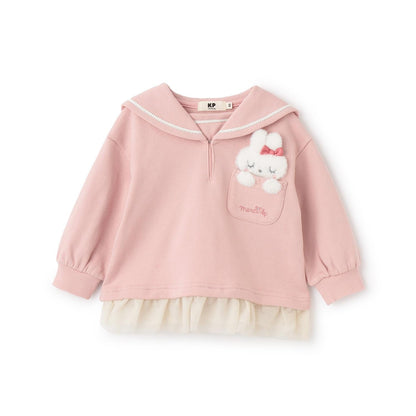 水手領衛衣【吸溼發熱】