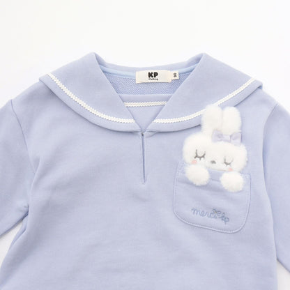 水手領衛衣【吸溼發熱】