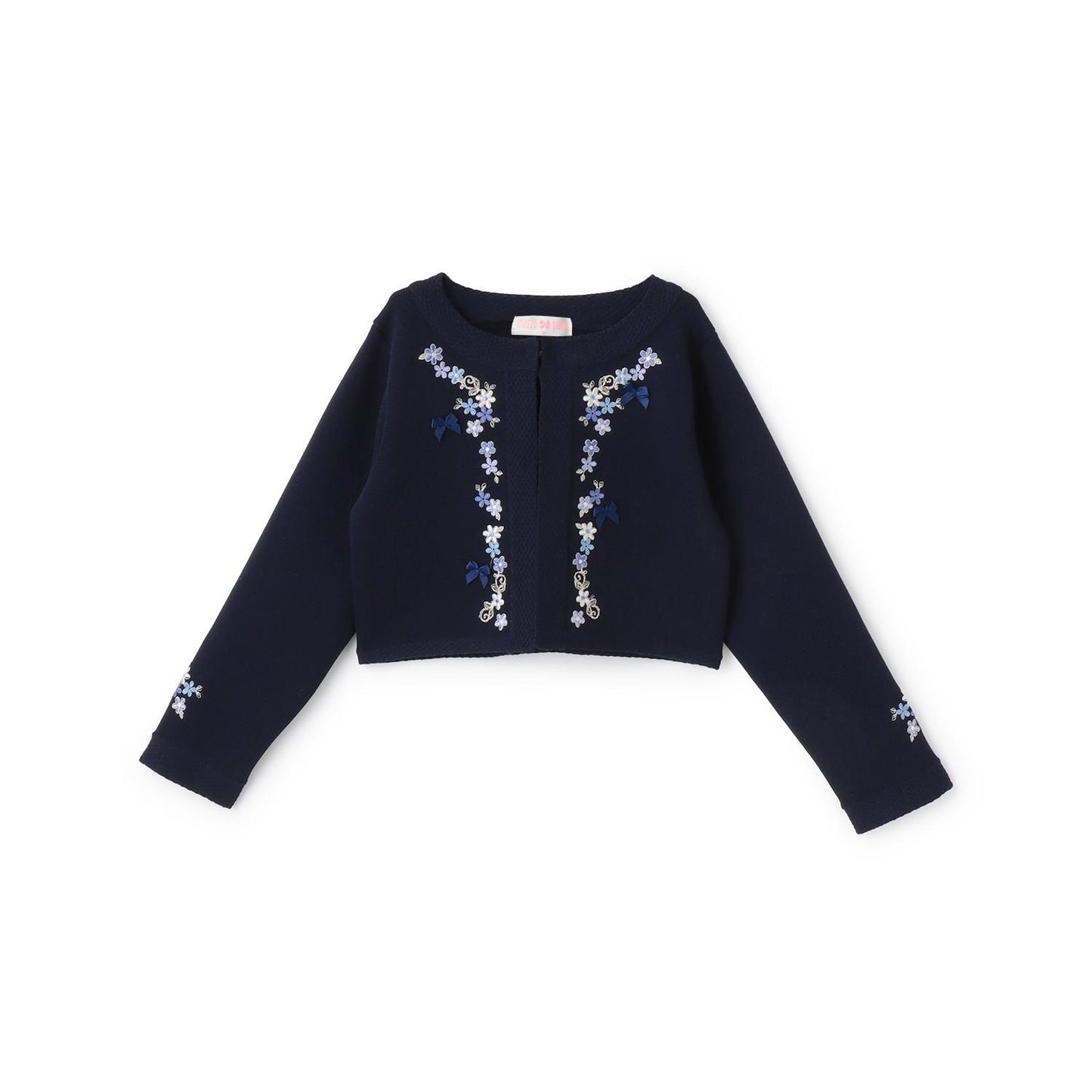 花卉刺繡針織開衫