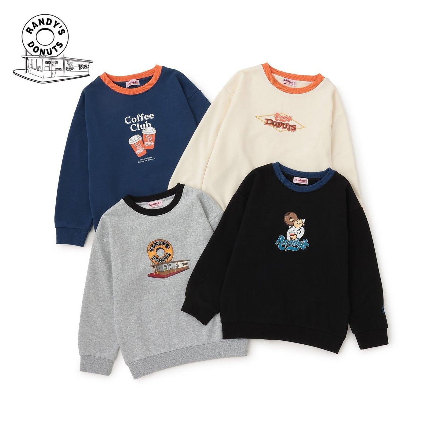 【ランディーズ】指紋印花套頭衫