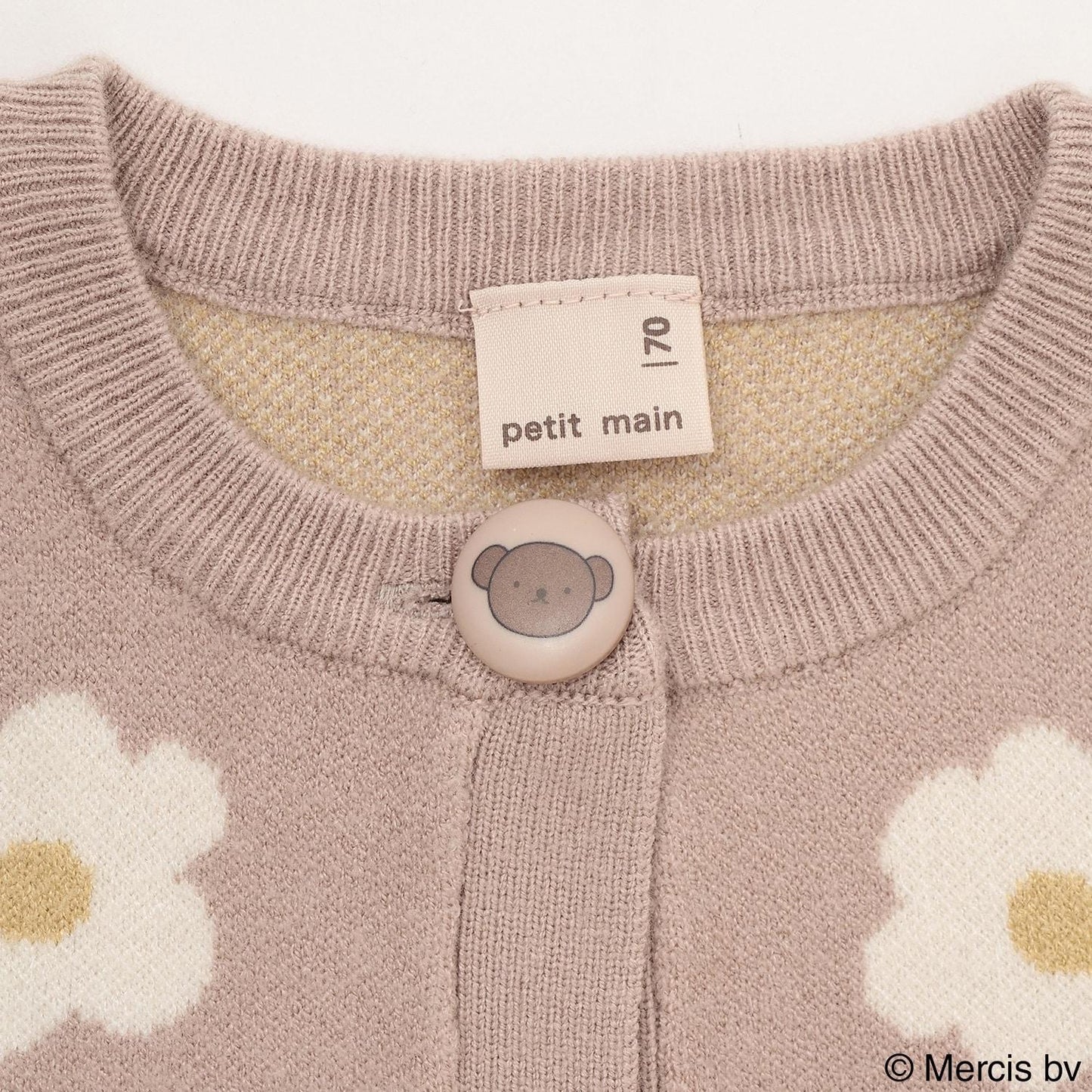 【dick bruna】花卉圖案針織開衫