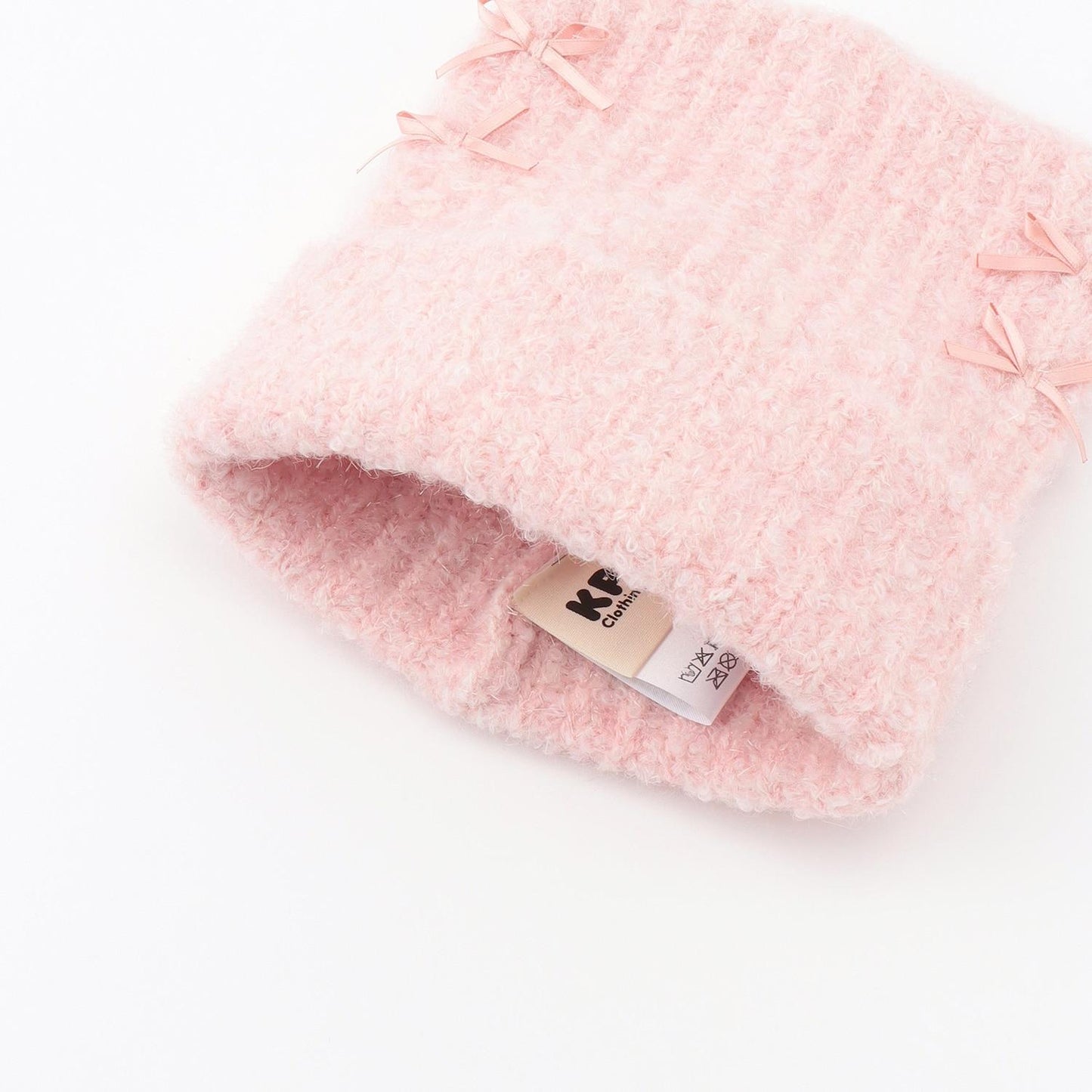 圈圈紗針織連帽衫