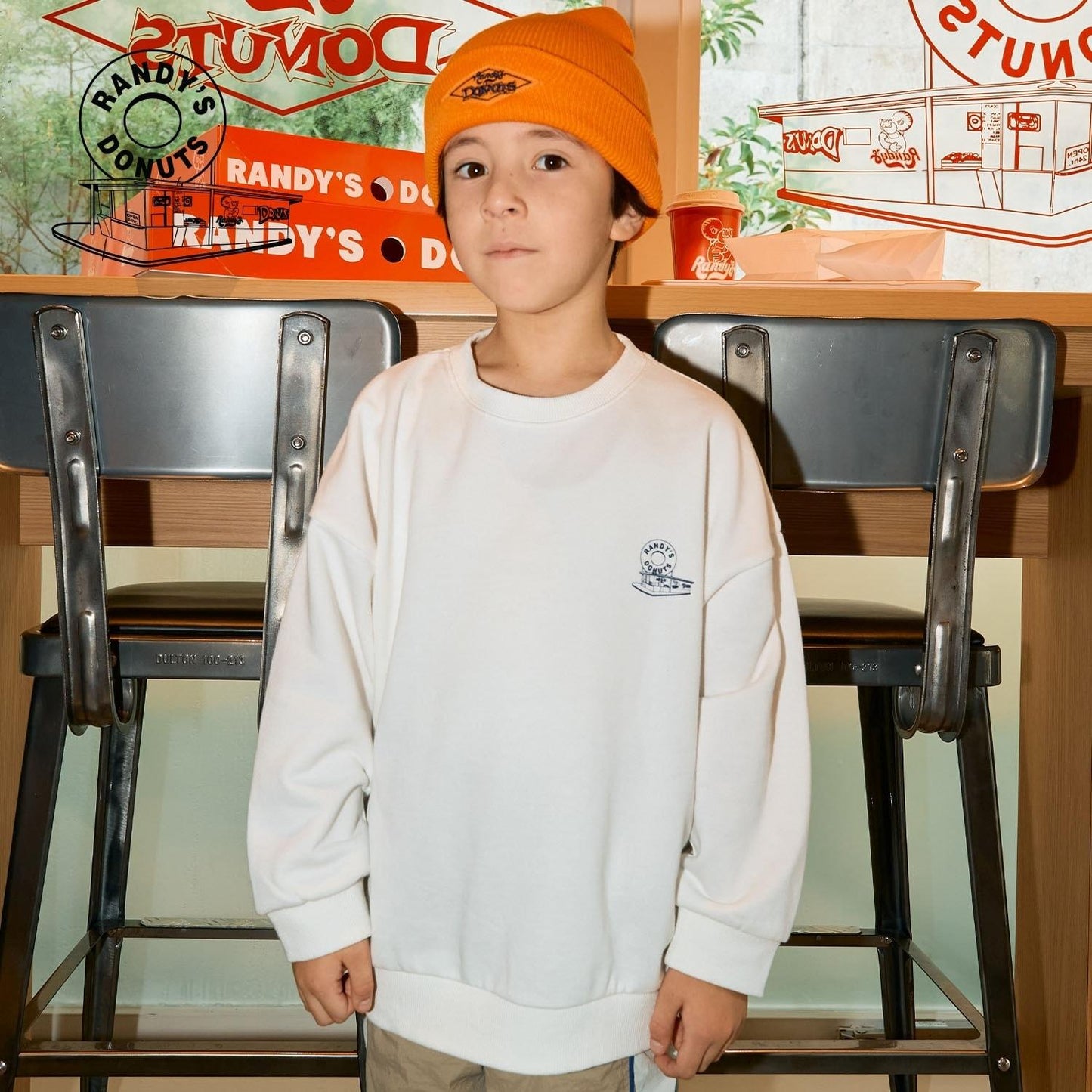 【Landies】背面印花套頭衫