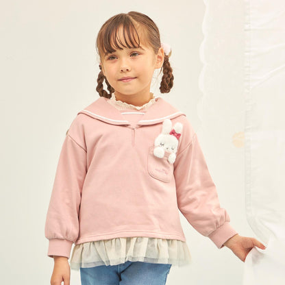 水手領衛衣【吸溼發熱】