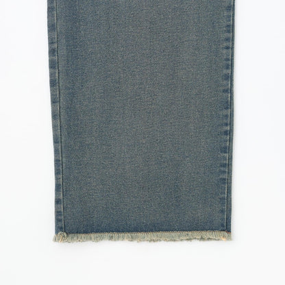 鉚釘流蘇牛仔褲