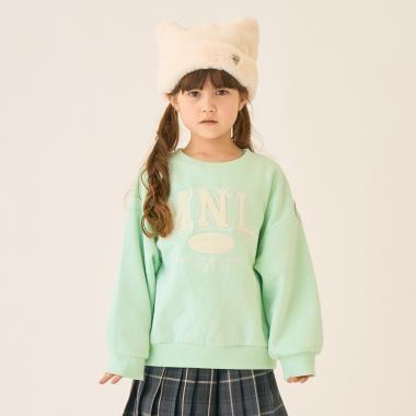 【加絨】【100%純棉】寬鬆版型字母印花套頭衫