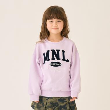 【加絨】【100%純棉】寬鬆版型字母印花套頭衫