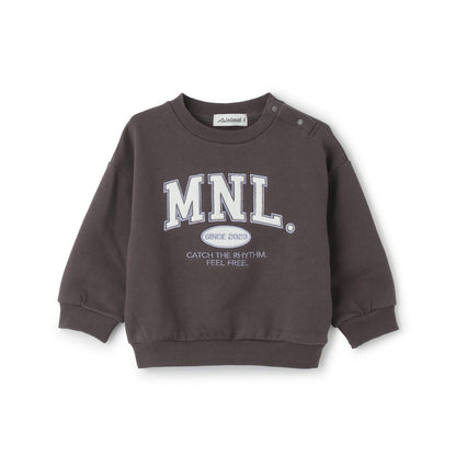 【加絨】【100%純棉】寬鬆版型字母印花套頭衫