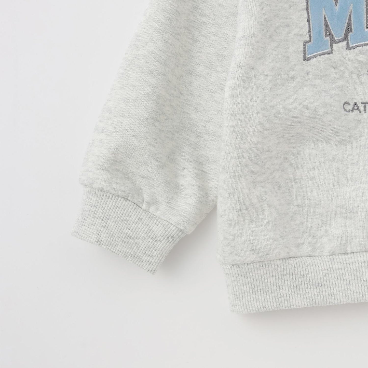 【加絨】【100%純棉】寬鬆版型字母印花套頭衫