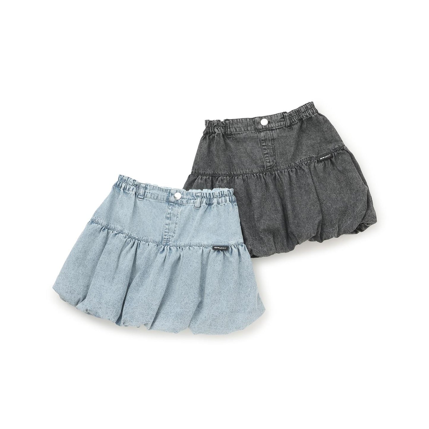 泡泡層疊半身裙