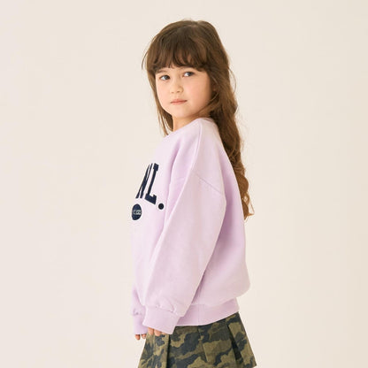 【加絨】【100%純棉】寬鬆版型字母印花套頭衫