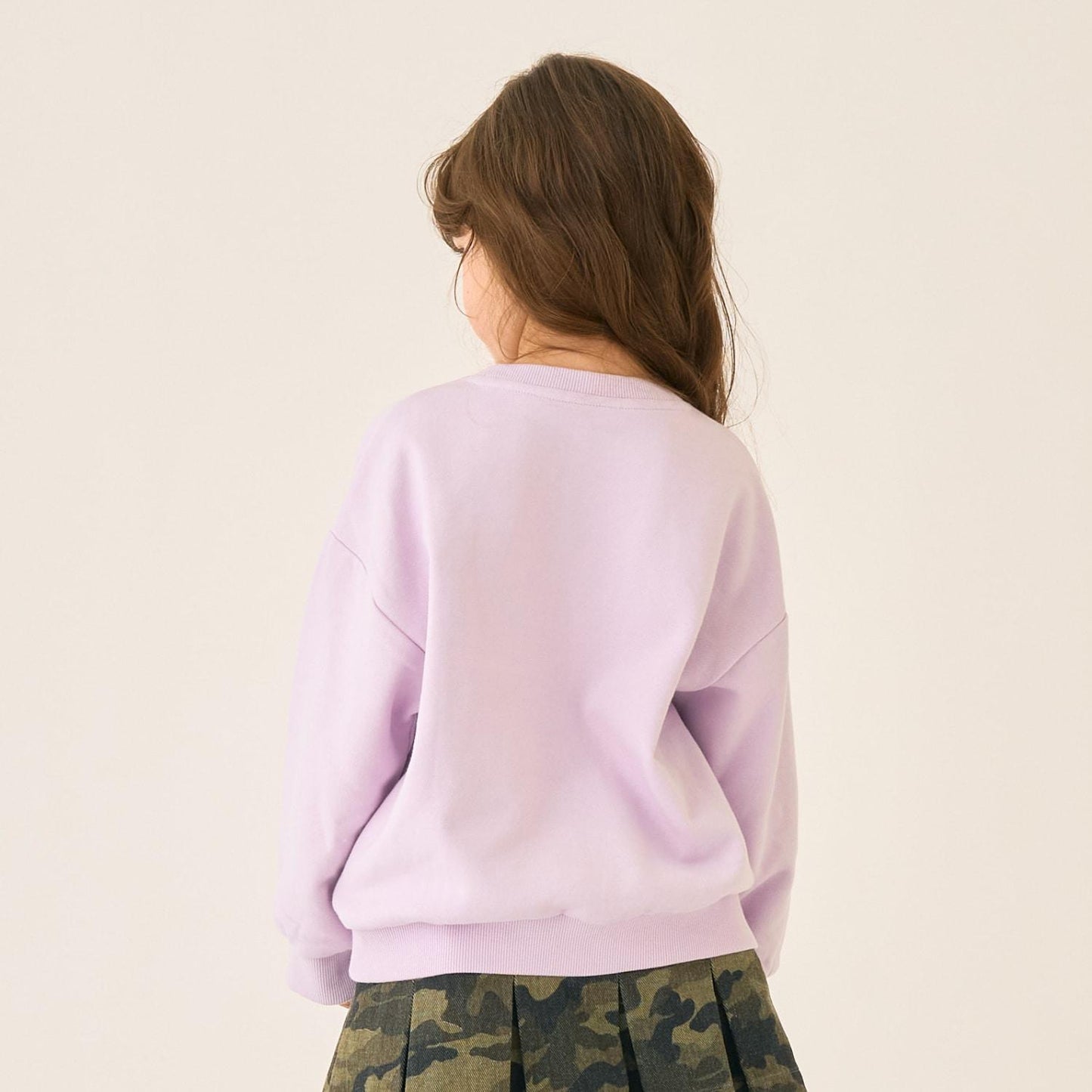 【加絨】【100%純棉】寬鬆版型字母印花套頭衫