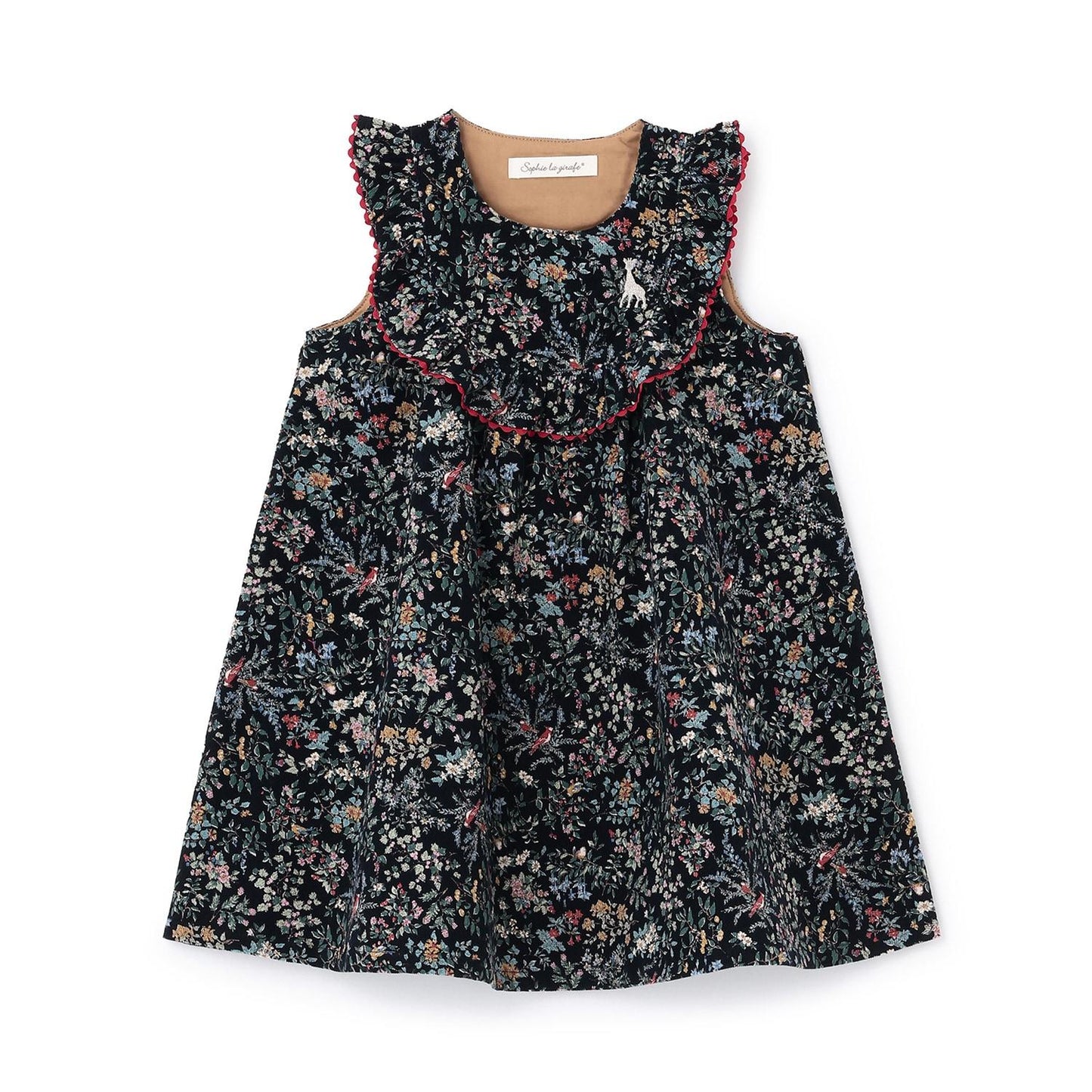 花卉圖案連體裙