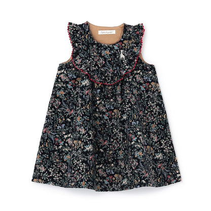 花卉圖案連體裙