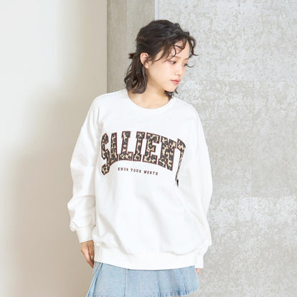 【LTXC】【加絨內裡】圖案標誌貼布衛衣