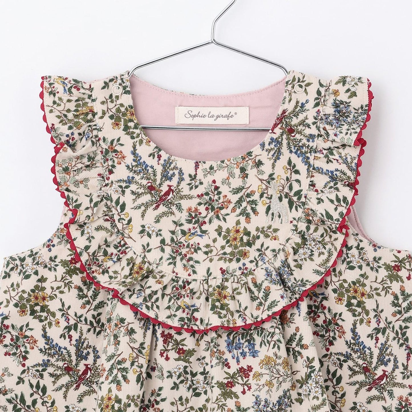 花卉圖案連體裙