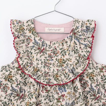 花卉圖案連體裙