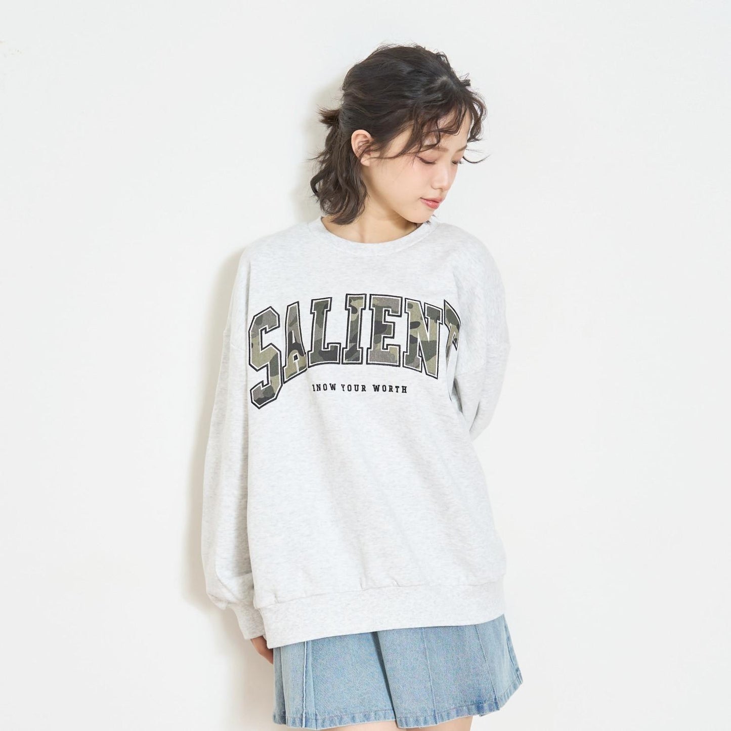 【LTXC】【加絨內裡】圖案標誌貼布衛衣