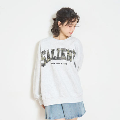 【LTXC】【加絨內裡】圖案標誌貼布衛衣