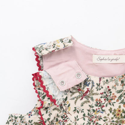 花卉圖案連體裙