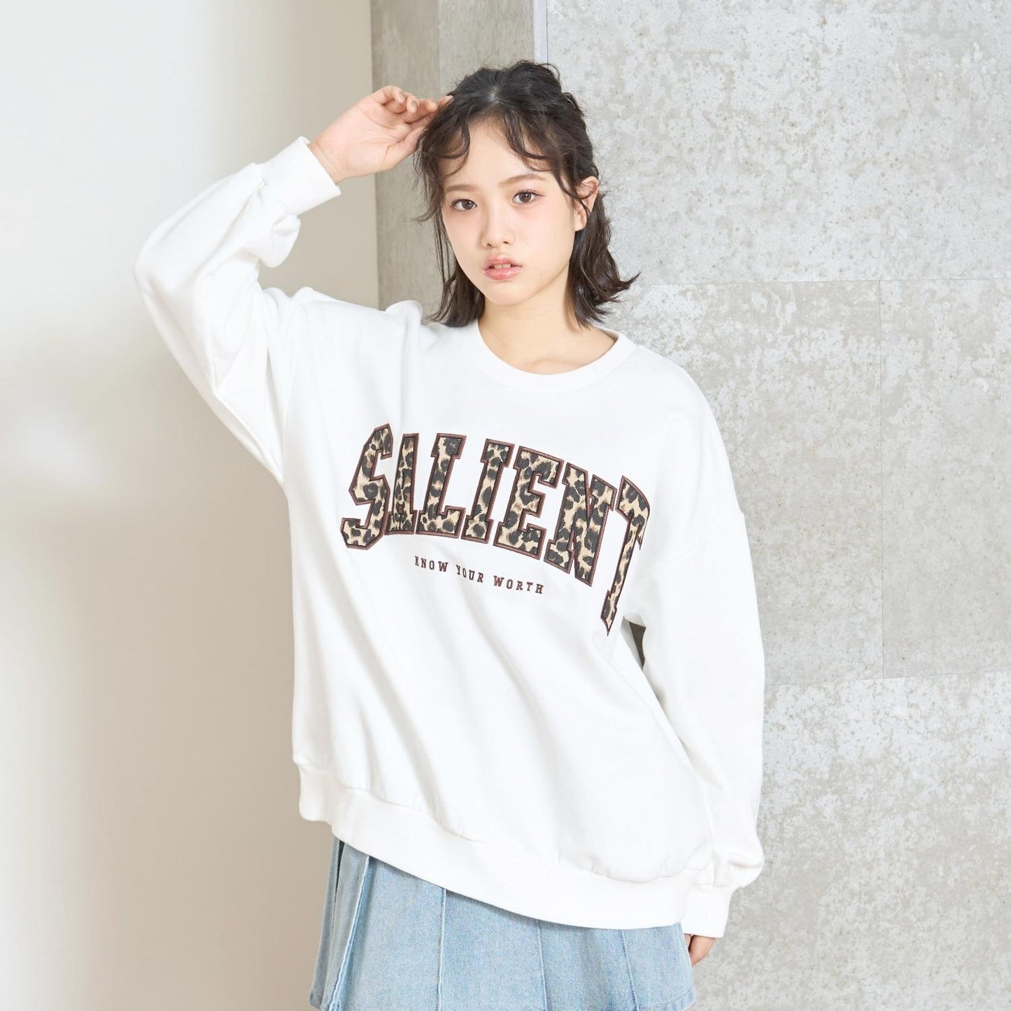 【LTXC】【加絨內裡】圖案標誌貼布衛衣