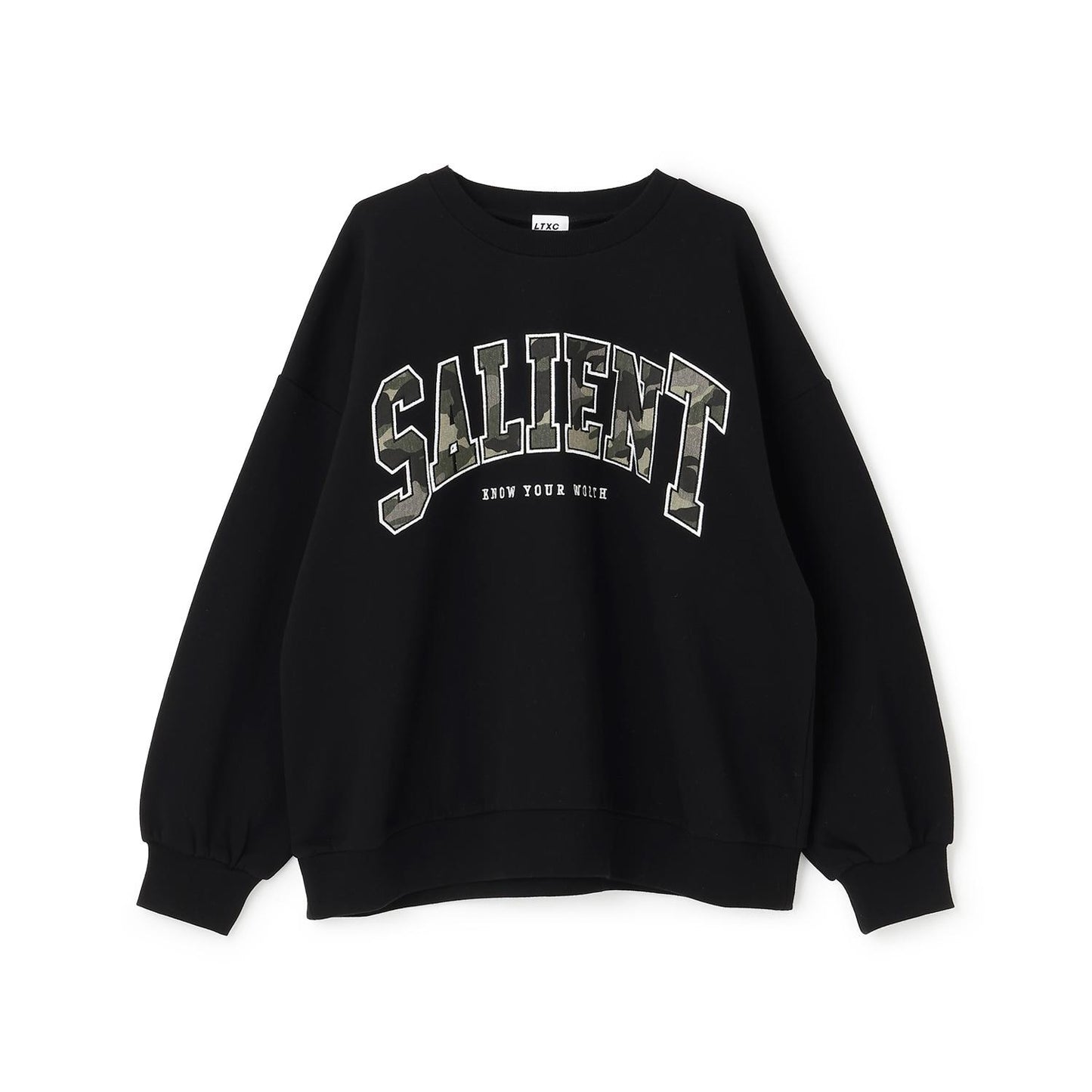 【LTXC】【加絨內裡】圖案標誌貼布衛衣