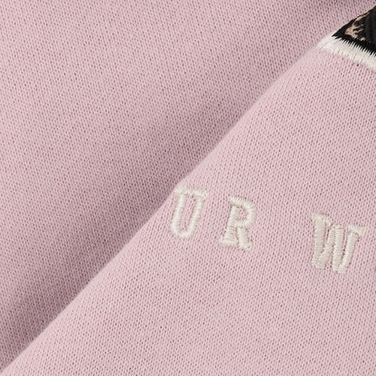 【LTXC】【加絨內裡】圖案標誌貼布衛衣