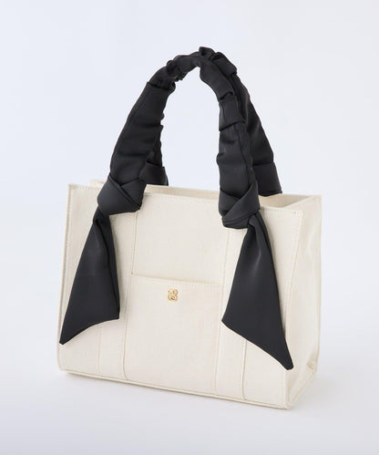 褶皺手柄迷你托特包