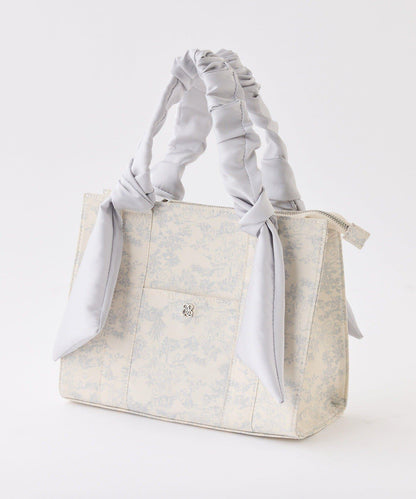 褶皺手柄迷你托特包