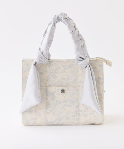 褶皺手柄迷你托特包