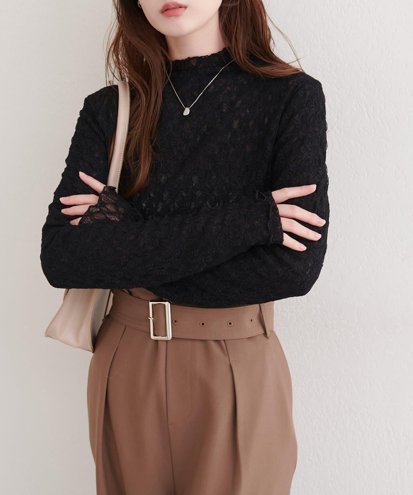 雙面可穿高領上衣