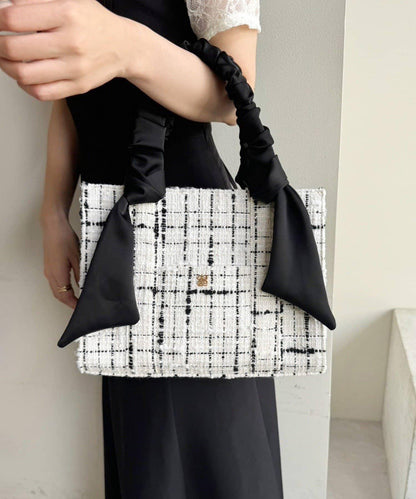 褶皺手柄迷你托特包