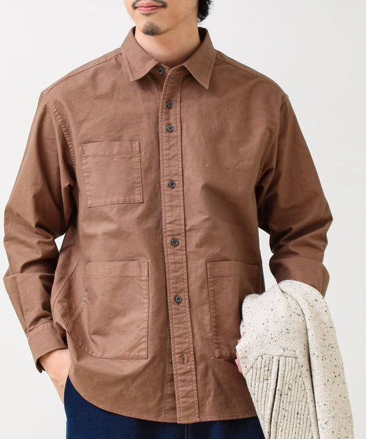 【多功能襯衫】鴨嘴口袋襯衫