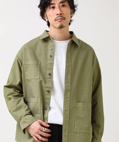 【多功能襯衫】鴨嘴口袋襯衫