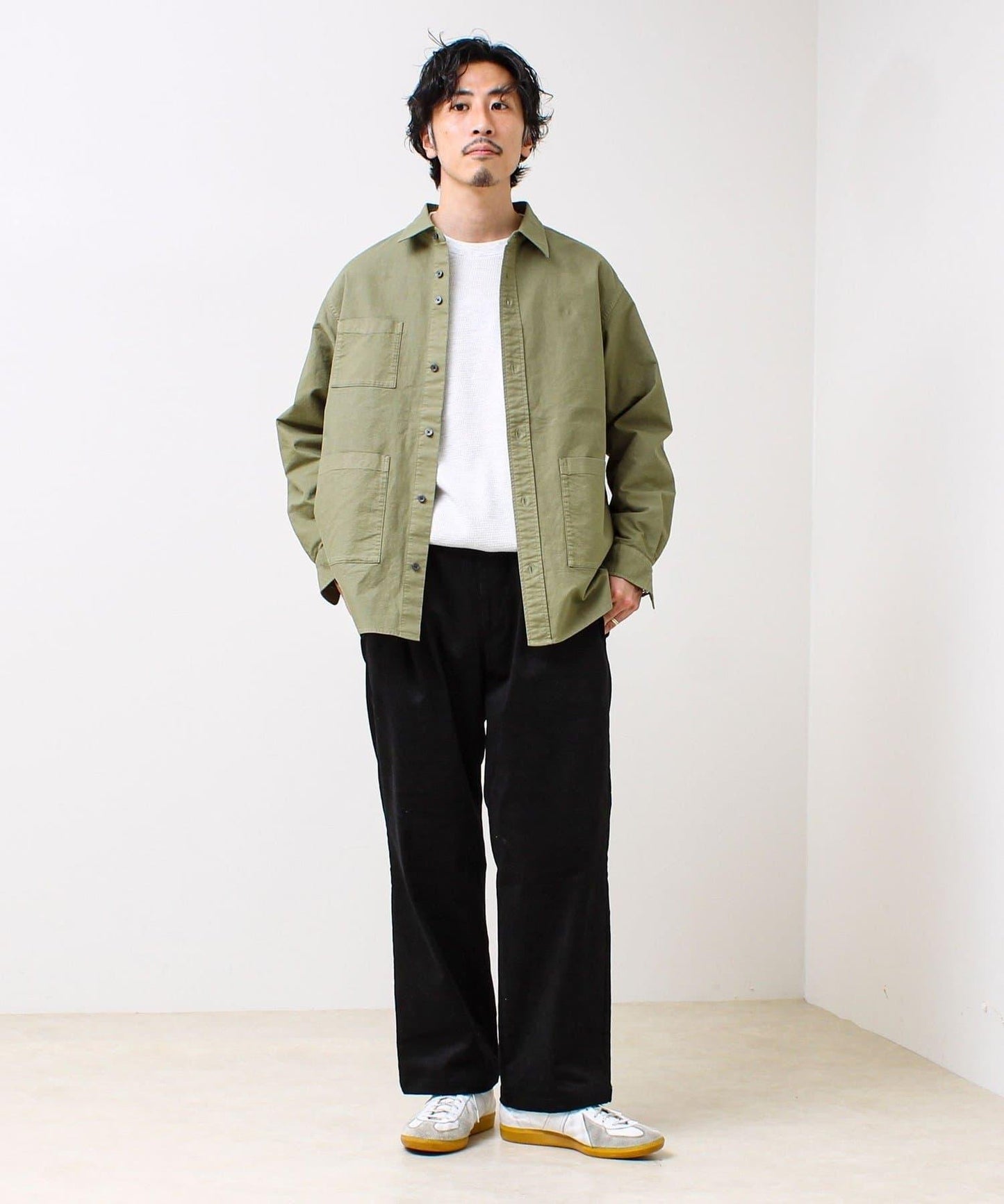 【多功能襯衫】鴨嘴口袋襯衫