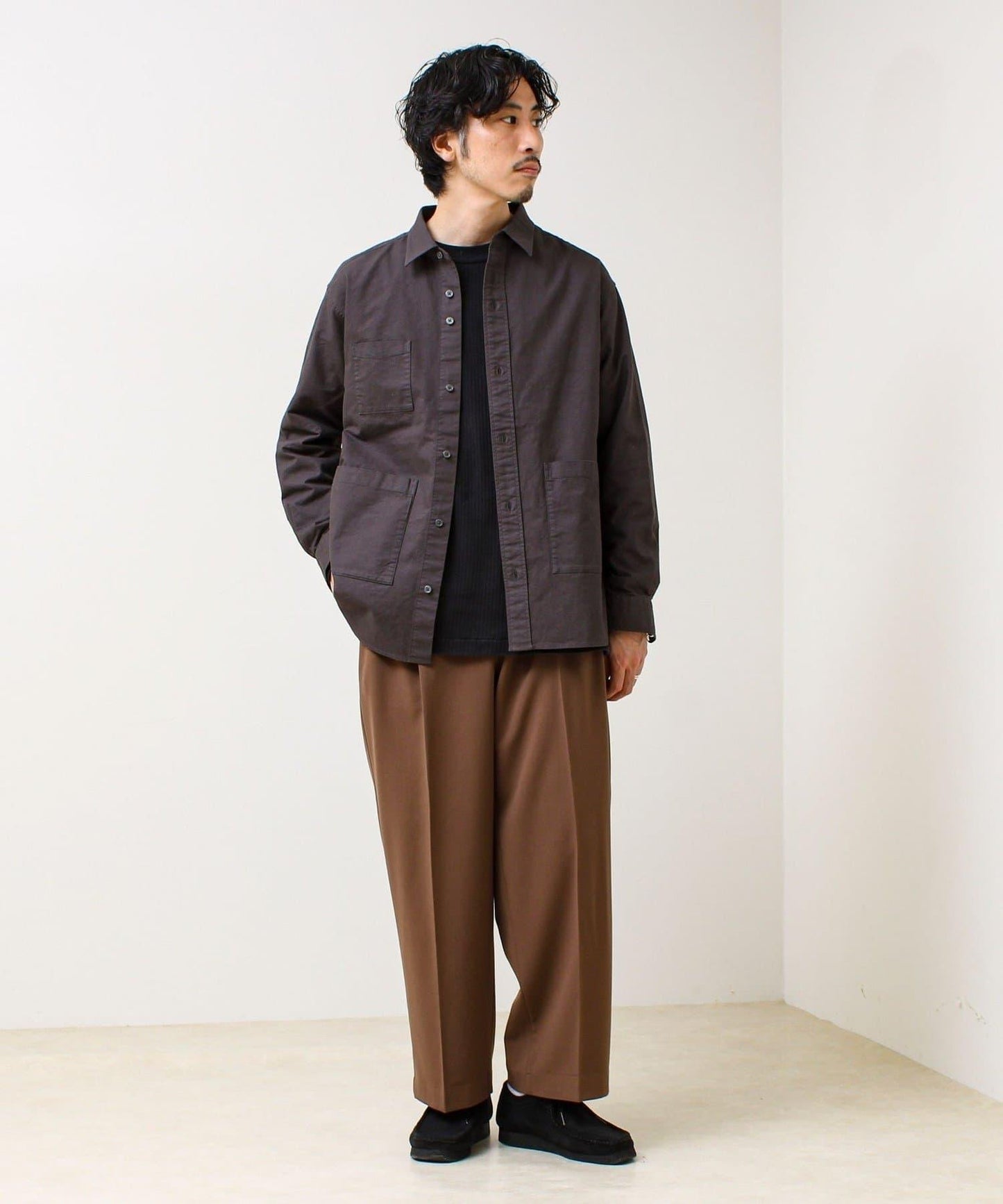 【多功能襯衫】鴨嘴口袋襯衫