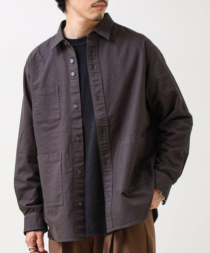 【多功能襯衫】鴨嘴口袋襯衫