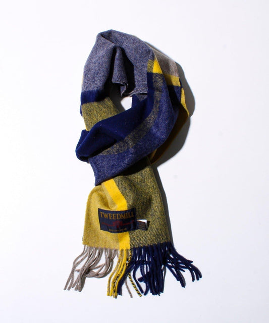 【TWEED MILL】羊毛格紋圍巾25