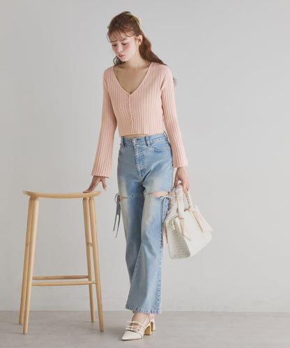 褶皺手柄迷你托特包