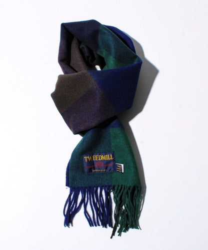 【TWEED MILL】羊毛格紋圍巾25