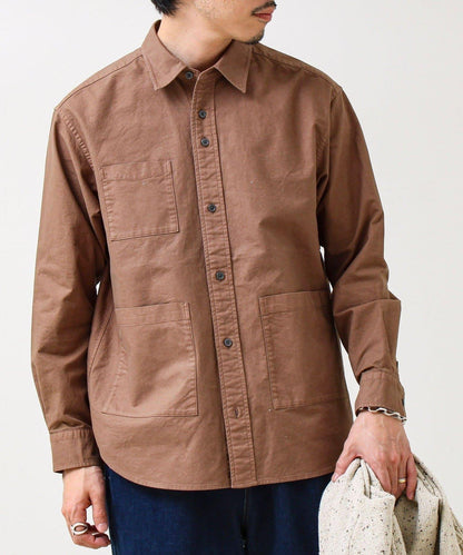 【多功能襯衫】鴨嘴口袋襯衫